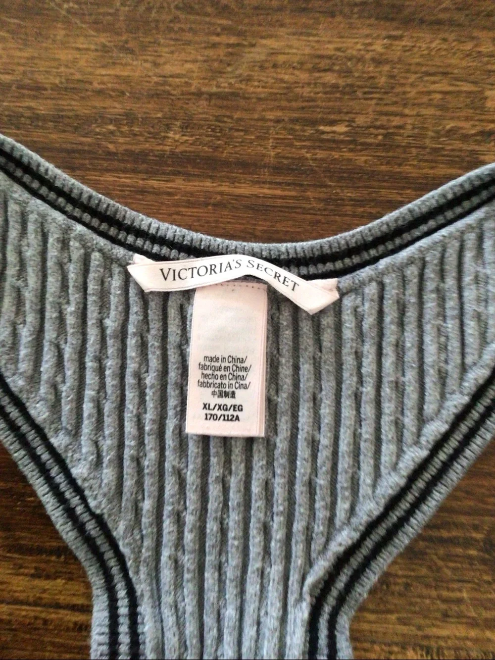 Victoria’s Secret luxe cable knit bralette
